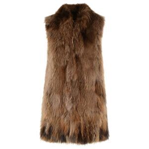 Bully Camel Raccoon Fur Women